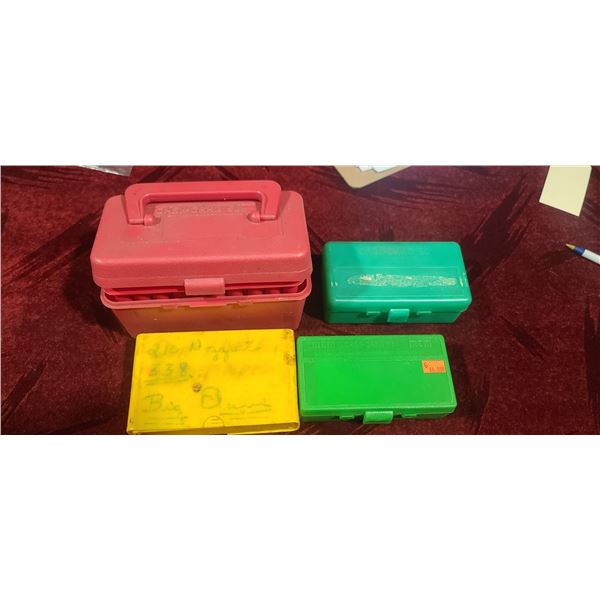 RCBS CASE LUBE PAD, PRIMER TRAY, LOADING BLOCK, 4X4 SHELL PLATE, PRIMER PLUG, BULLET PULLER COLLET