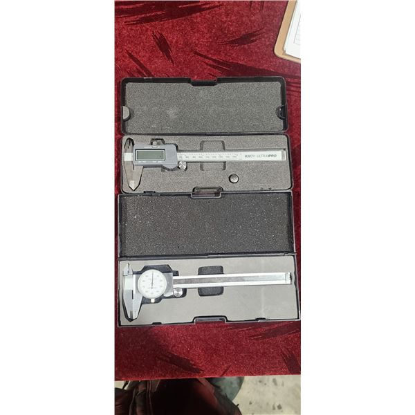 TWO VERNIER CALIPERS