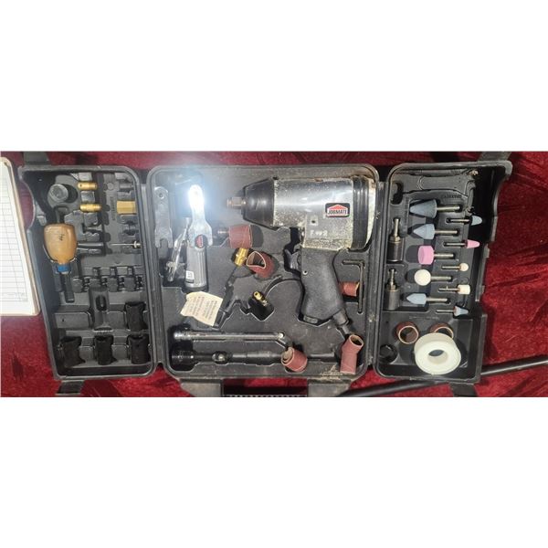 JOB MATE AIR RATCHET 1/2" AND 1/4" DIE GRINDER