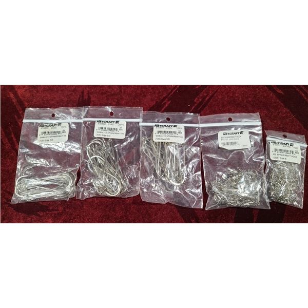 LOT OF ASSORTED SPINNERS, SWIVELS, WORM HARNESS