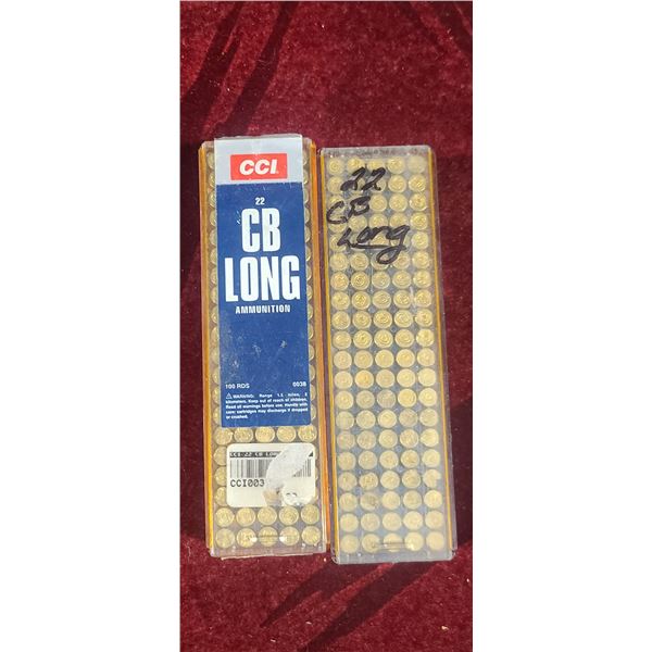 200 ROUNDS OF ,22 CB LONG