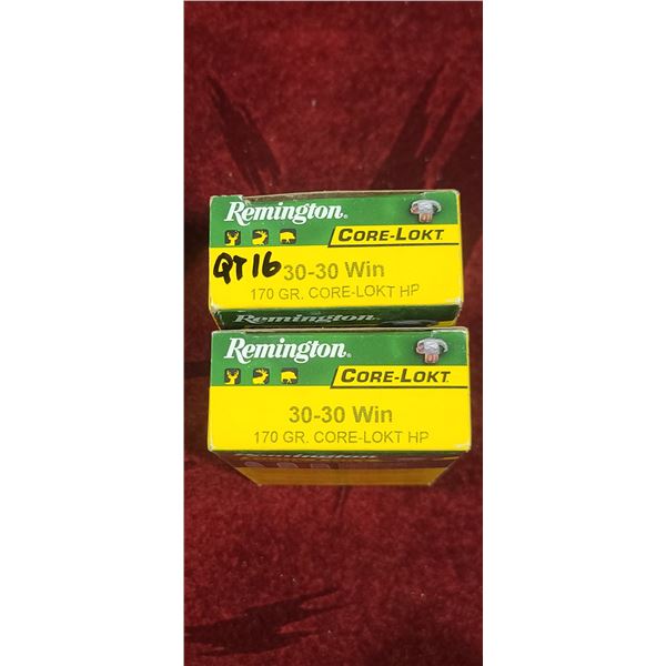 QTY36 30-30 WIN 170 GR. CORELOKT TIP REMEINGTON