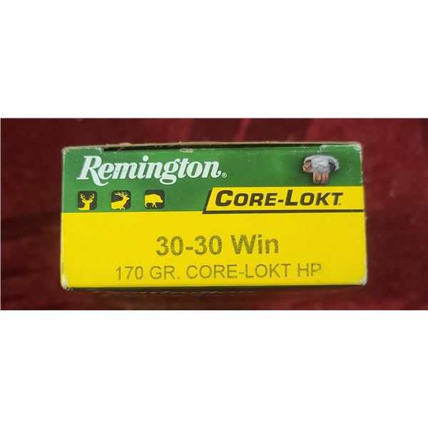 QTY20 30-30 WIN 170 GR. CORELOKT TIP REMEINGTON