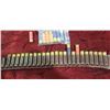 Image 7 : 16GA BANDOLIER WITH 23 MIXED ROUNDS OF #6 AND 7 1/2 SHOT PLUS 7 16GA BB ONE SLUG AND A #5