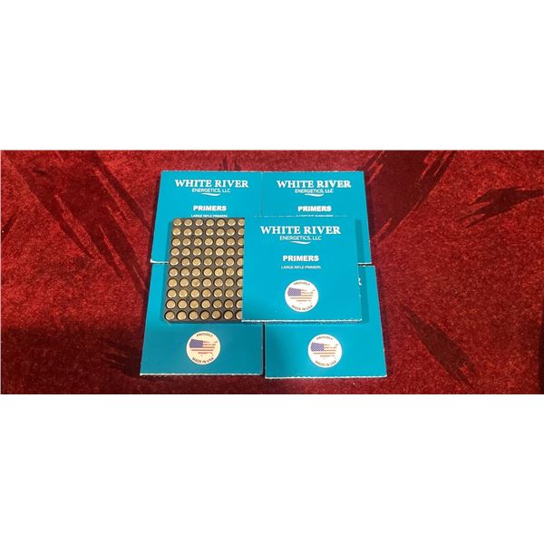 500 WHITE RIVER LR100 LARGE RIFLE PRIMERS