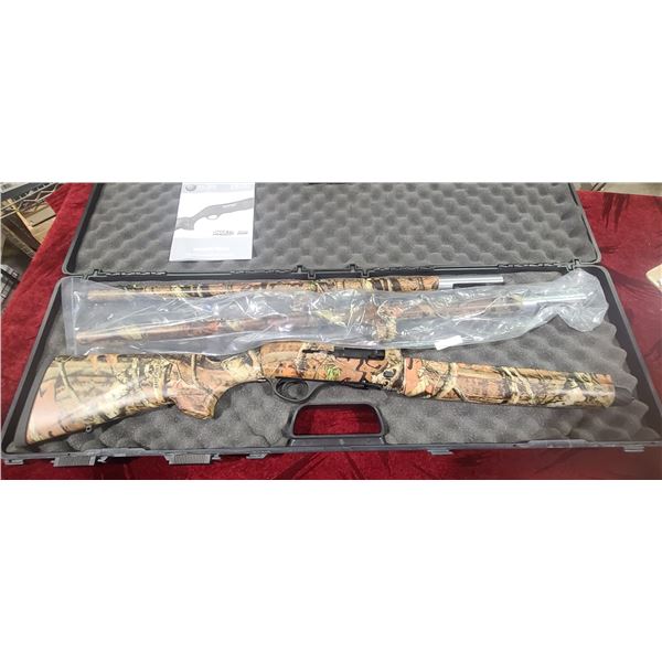 NEW IN BOX ESCORT/HATSAN CAMO COMBO 12GA MAGNUM 3" - COMES WITH TWO BARRELS: 25" & 28" RIGHT HANDED