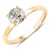 Image 1 : 1.02 Carat Diamond Solitaire Low Profile Ring