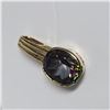 Image 10 : Large Bezel-Set Green Mystic Topaz Pendant