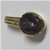 Image 11 : Large Bezel-Set Green Mystic Topaz Pendant