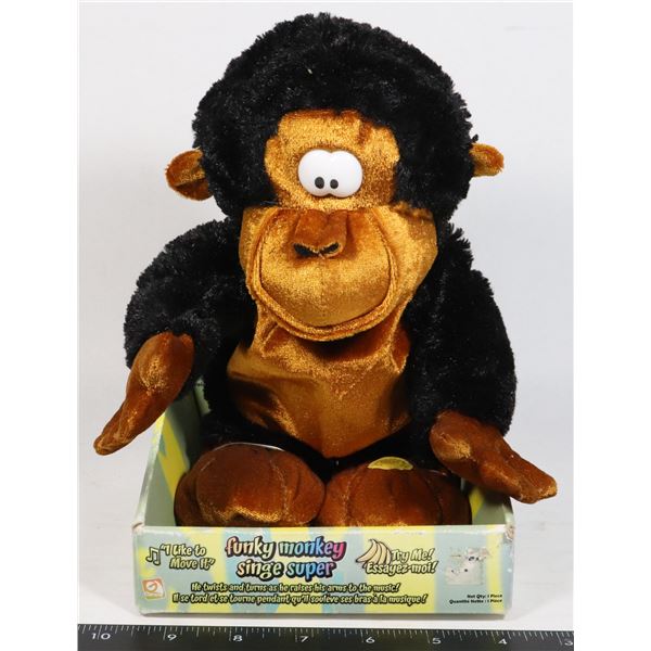 NEW OLD STOCK FUNKY MONKEY FIGURE BY GEMMY