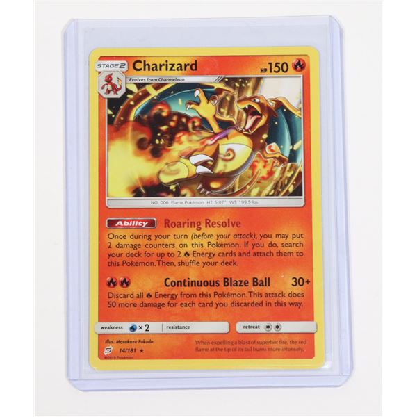 POKEMON CHARIZARD 14/181 NEAR MINT/MINT CARD