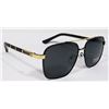 Image 2 : NEW PRADA BLACK & GOLD SUNGLASSES