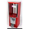Image 1 : VINTAGE 25 CENT GUMBALL MACHINE (NO KEY)