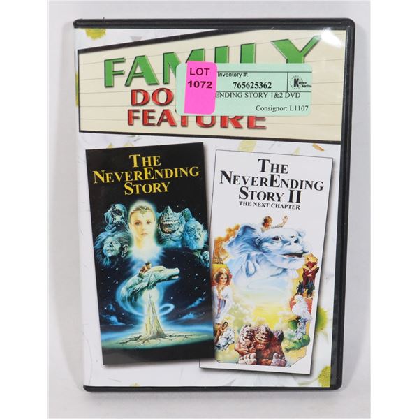 NEVERENDING STORY 1&2 DVD