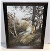 Image 1 : FRAMED PAINTING OF TREES/ NATURE