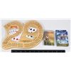 Image 1 : WOODEN 29 CRIBBAGE BOARD, 2 NEW CARDS