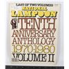 Image 1 : NATIONAL LAMPOON TENTH ANNIVERSARY VOLUME II BOOK