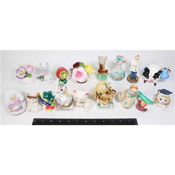 COLLECTION OF SMALL COLLECTIBLE ORNAMENTS
