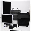 Image 1 : LOT OF OFFICE ITEMS WITH COMP MONITOR