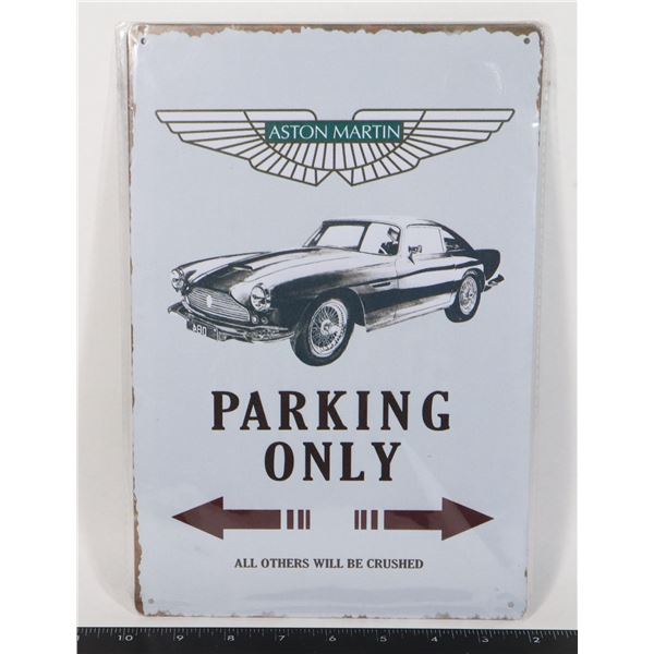 BRAND NEW ASTON MARTIN THEMED METAL SIGN