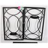 Image 1 : TWO METAL SCONCES