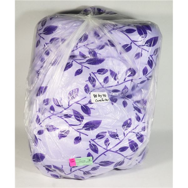 HOMEMADE BLANKET, APPROX QUEEN SIZE