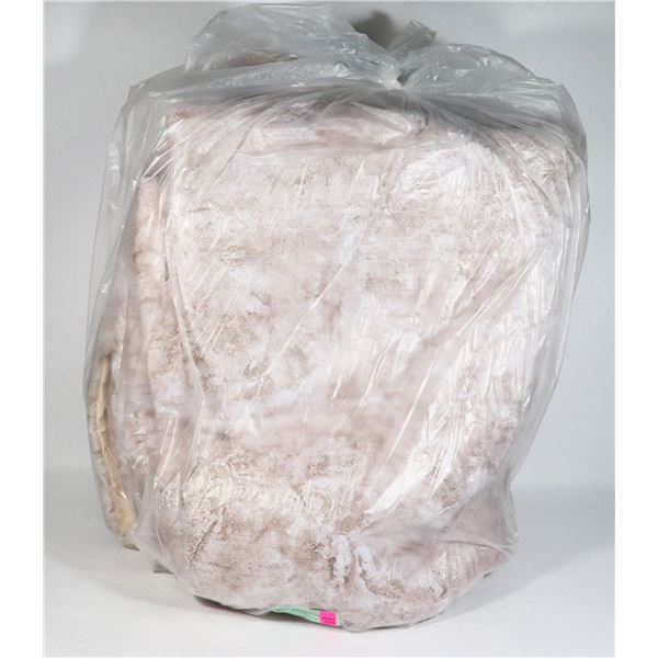 HOMEMADE BLANKET, APPROX QUEEN SIZE