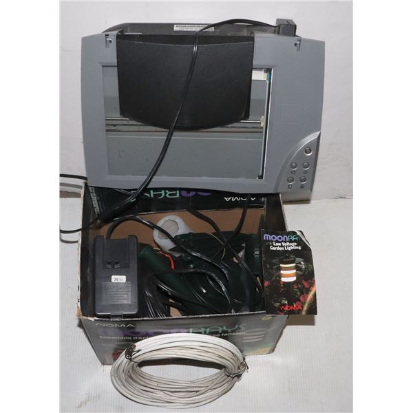 NOMA MOONRAYS LIGHTING PARTS, NOT COMPLETE