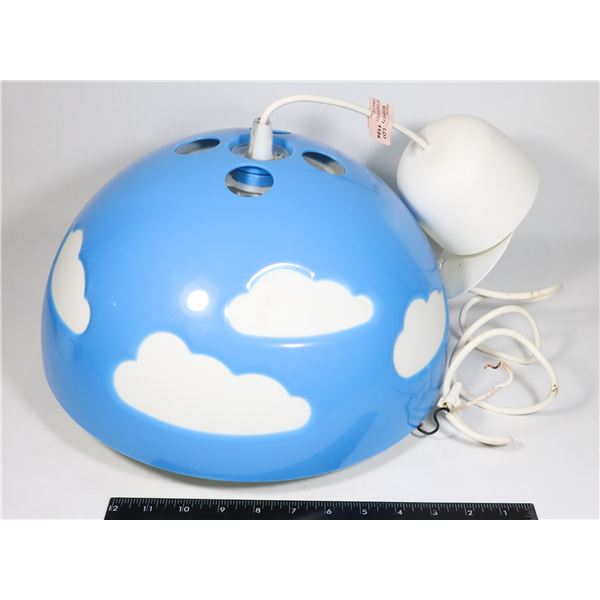 SKY/CLOUD THEMED CEILING LIGHT FIXTURE WORKING