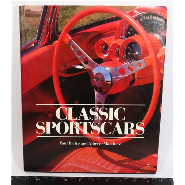 CLASSIC SPORTS CARS HARDCOVER BOOK