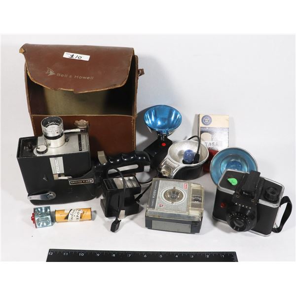 VINTAGE CAMERA EQUIPMENT