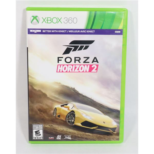 XBOX 360 FORZA HORIZON 2 VIDEO GAME