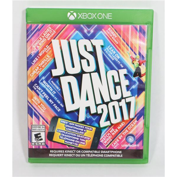 XBOX ONE JUST DANCE 2017
