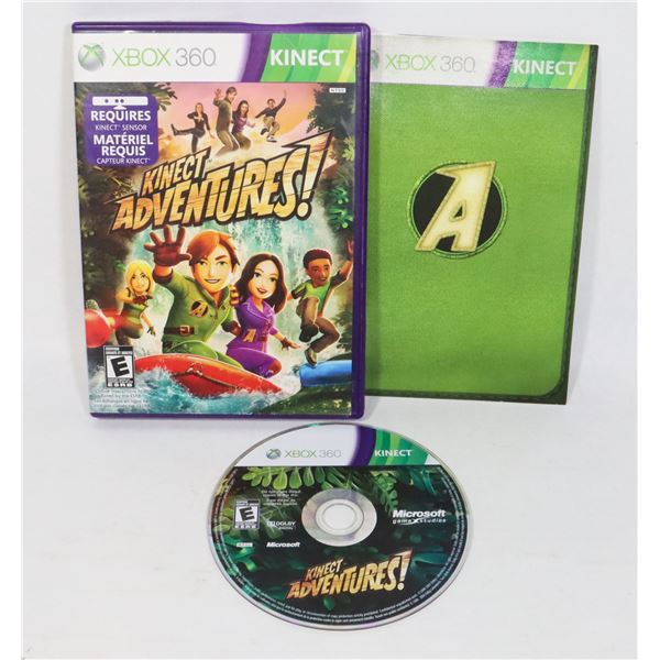 XBOX 360 KINECT ADVENTURES GAME