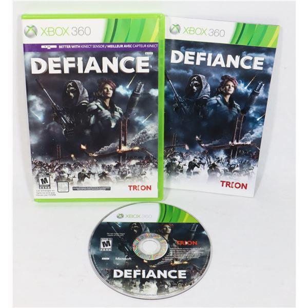 XBOX 360 DEFIANCE GAME