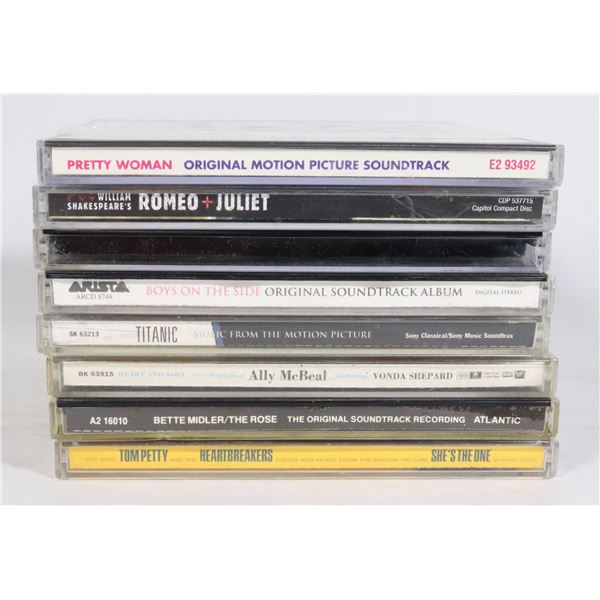 BUNDLE OF MOVIE SOUNDTRACK CDS