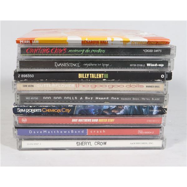 BUNDLE OF CDS INCLUDING PEARL JAM,