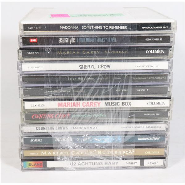 LARGE LOT OF POP/ TOP 40 CDS INCLUDING MARIAH