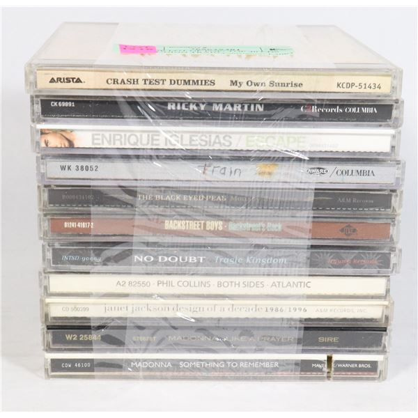 LARGE LOT OF POP/ TOP 40 CDS INCLUDING TRAIN,