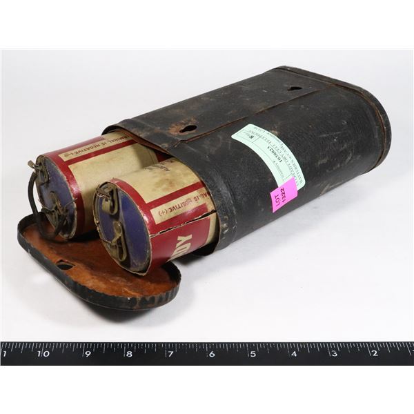 EVEREADY DRY CELL TELEPHONE BATTERIES w/CASE