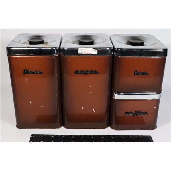 VINTAGE kENMORE CANNISTER SET