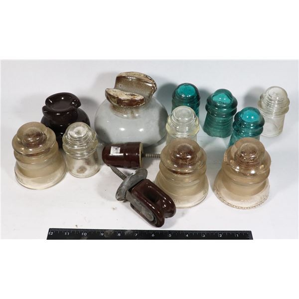 VINTAGE COLLECTABLE INSULATORS