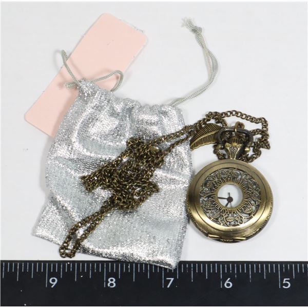 CINDER & SAGE CHAIN POCKET WATCH