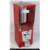Image 1 : VINTAGE 25 CENT GUMBALL MACHINE (NO KEY)