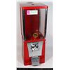 Image 1 : VINTAGE 25 CENT GUMBALL MACHINE