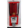 Image 1 : VINTAGE 25 CENT GUMBALL MACHINE