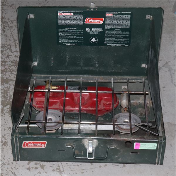 PORTABLE COLEMAN PROPANE STOVE