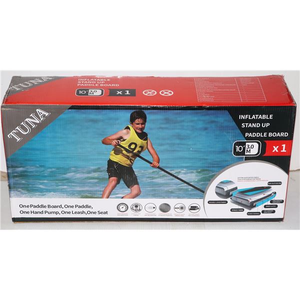 NEW INFLATABLE STAND UP PADDLE BOARD (BLUE)