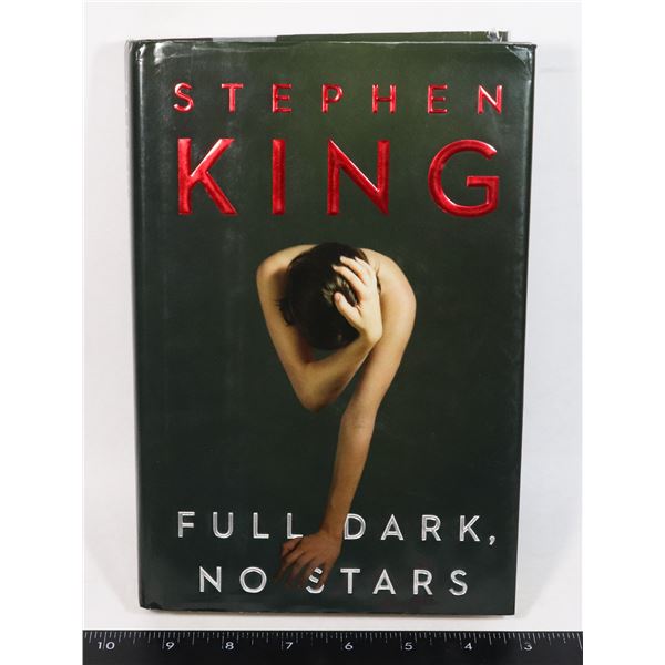 STEPHEN KING'S FULL DARK, NO STARS FIRST SCRIBNER