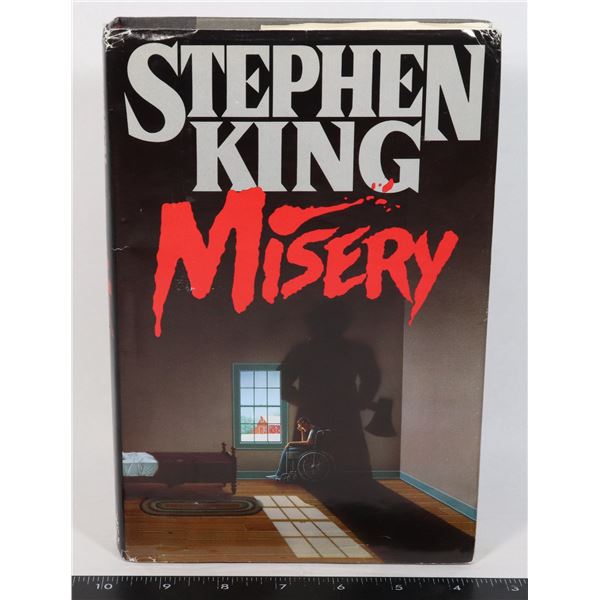 STEPHEN KING'S MISERY FIRST EDITION HARDCOVER BOOK